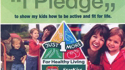 Del Monte 'Just One More' Healthy Kid FSI 