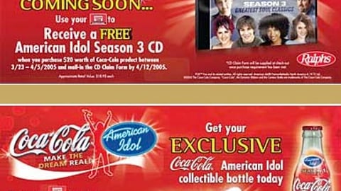 Ralphs/Coca-Cola Features