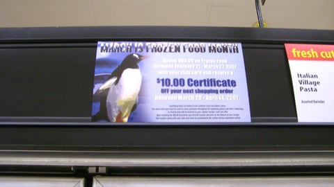 National Frozen Food Month Poster