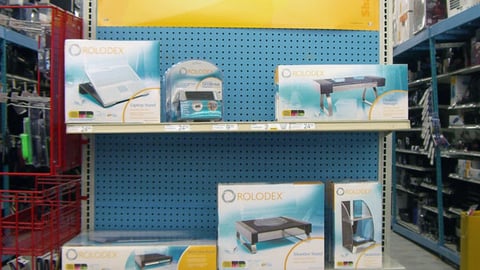 OfficeMax Rolodex Endcap