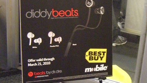 Best Buy Diddybeats Easel Sign