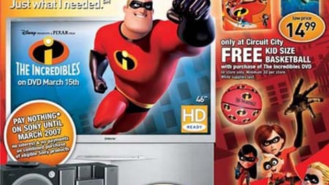 Circuit City 'Incredibles' Feature