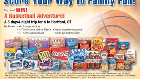 Wegman's "Basketball Adventure" Feature