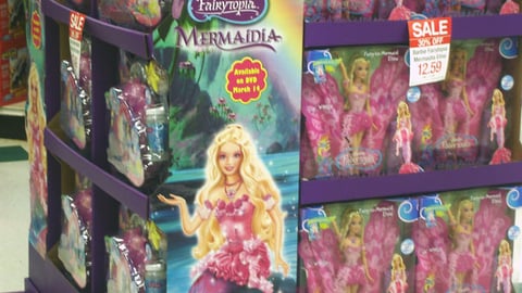 Barbie Mermaidia Pallet Display