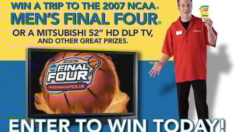 CompUSA March Madness Ad