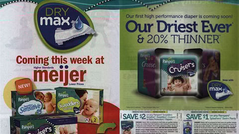 Pampers Dry Max Meijer FSI