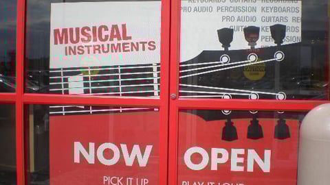 Best Buy Musical Instruments Door Cling