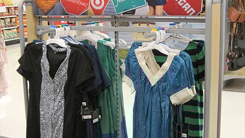 Target Designer Collective Apparel Display