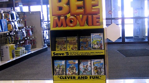 "Bee Movie" Best Buy Floorstand