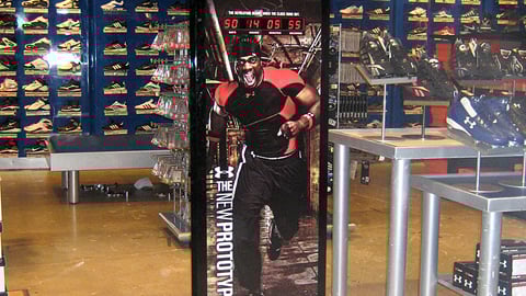 Under Armour Launch Countdown Clock