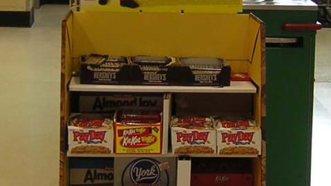 Reese's NASCAR Display