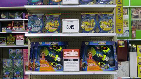 Toys "R" Us Fisher-Price Endcap