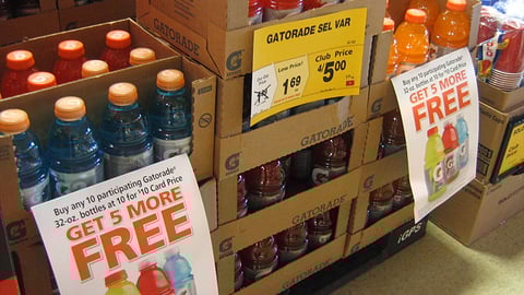 Gatorade Bulk-Purchase Incentive Signs