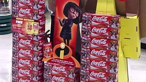 Genuardi's/Coca-Cola' Incredibles' Case Stack