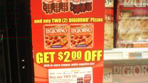 Albertsons/Coke/DiGiorno Freezer Cling