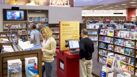 Borders Concept Store Travel Department