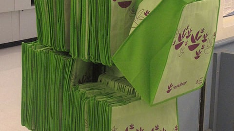 Stop & Shop Reusable Bag Rack
