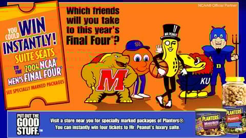Planters Final Four Web Site