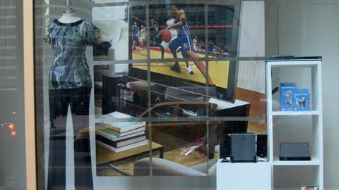 Sears Reimagine "O at Home" Window Display