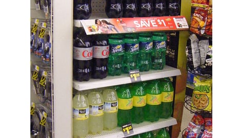 Dollar General Coca-Cola/Planters Endcap