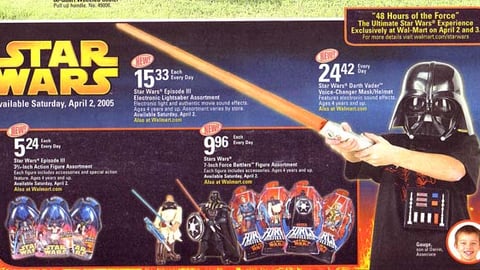 Wal-Mart/Hasbro/'Star Wars' Feature