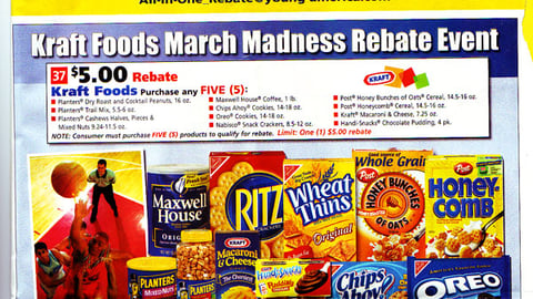 Eckerd/Kraft Rebate Feature