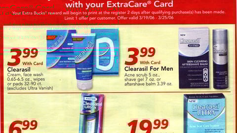 CVS Clearasil Offer Feature