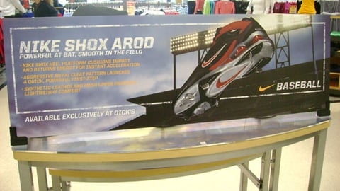 Nike Shox AROD Window Sign