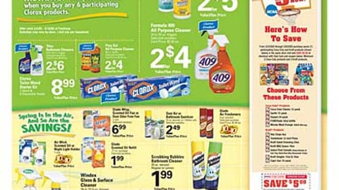 Safeway Clorox/Coke/Kraft Features
