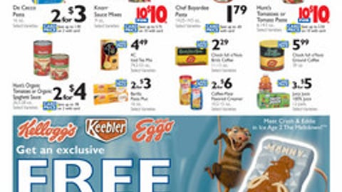 Albertsons/Kellogg 'Ice Age 2' Feature