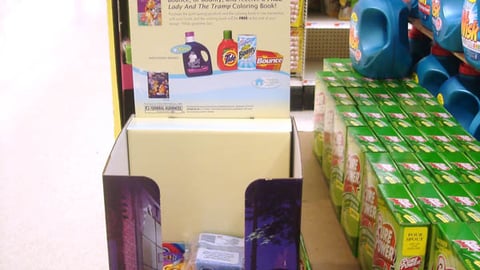 Procter & Gamble 'Lady and the Tramp' Shipper