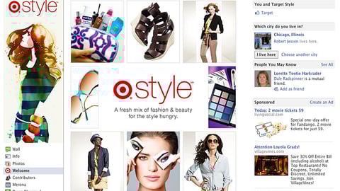 Target Style Facebook Page