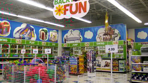 Toys "R" Us 'Backyard Fun' Seasonal Department
