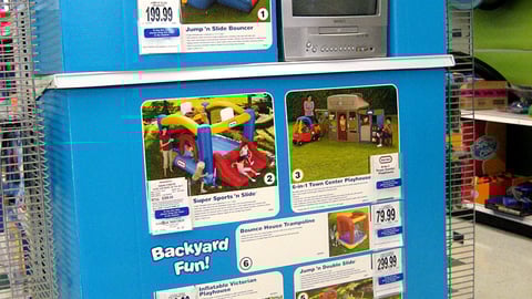 Toys "R" Us Little Tikes 'Backyard Fun' Endcap