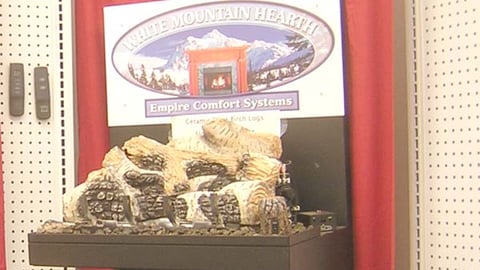 White Mountain Hearth Display
