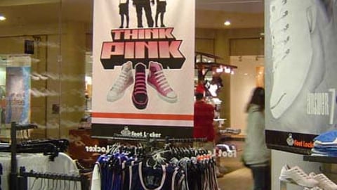 Foot Locker Converse/Reebok Ceiling Hangers