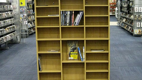 Best Buy Furniture DVD Endcap