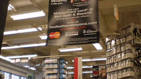 Bed Bath & Beyond 'Made of Honor' Ceiling Banner