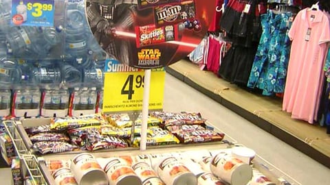 M&M's 'Star Wars' Sign