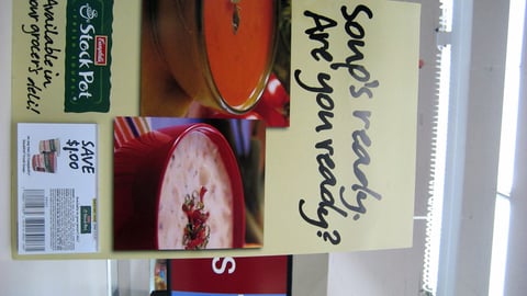 Campbell's Stock Pot Sign