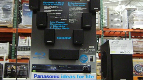 Panasonic Blu-ray Theater Countertop Display