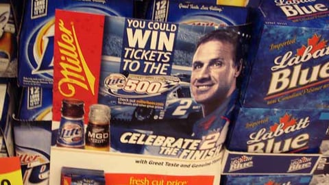 Miller "Rusty's Last Call" Sign