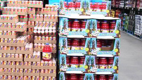 Sam's Club Beverage Pallets