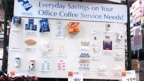 Sam's Club Peg Board