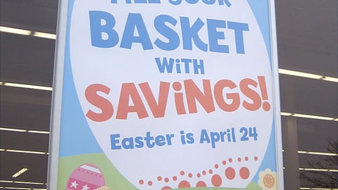 Toys "R" Us Easter Window Poster