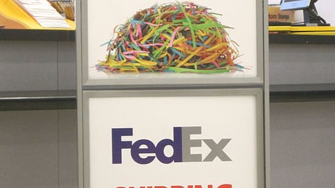 OfficeMax Services Stanchion Sign