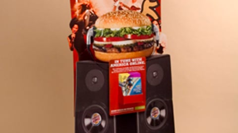 Burger King AOL Display