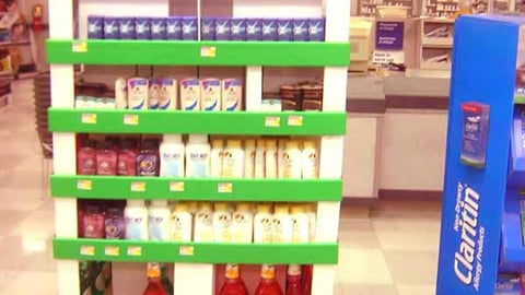 P&G 'brandSaver' Pallet Display