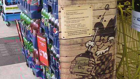 Mountain Dew Dollar General Wrap