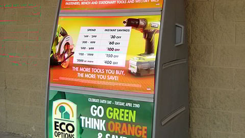 The Home Depot Outdoor Stanchion